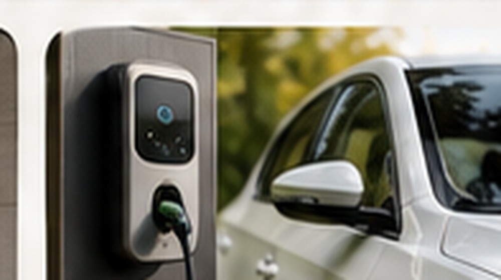 Punto de recarga de coche eléctrico